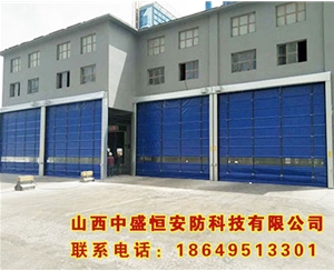 快速堆積門
