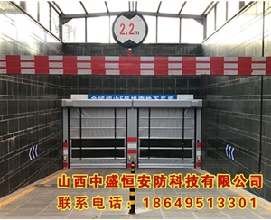快速堆積門