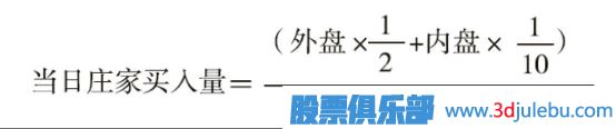 如何計算股票主力莊家有多少籌碼
