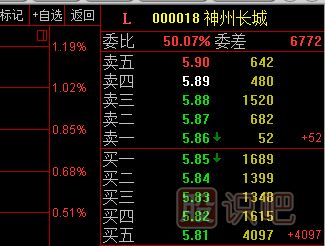 股票盤口掛單的大壓單以及大托單解讀